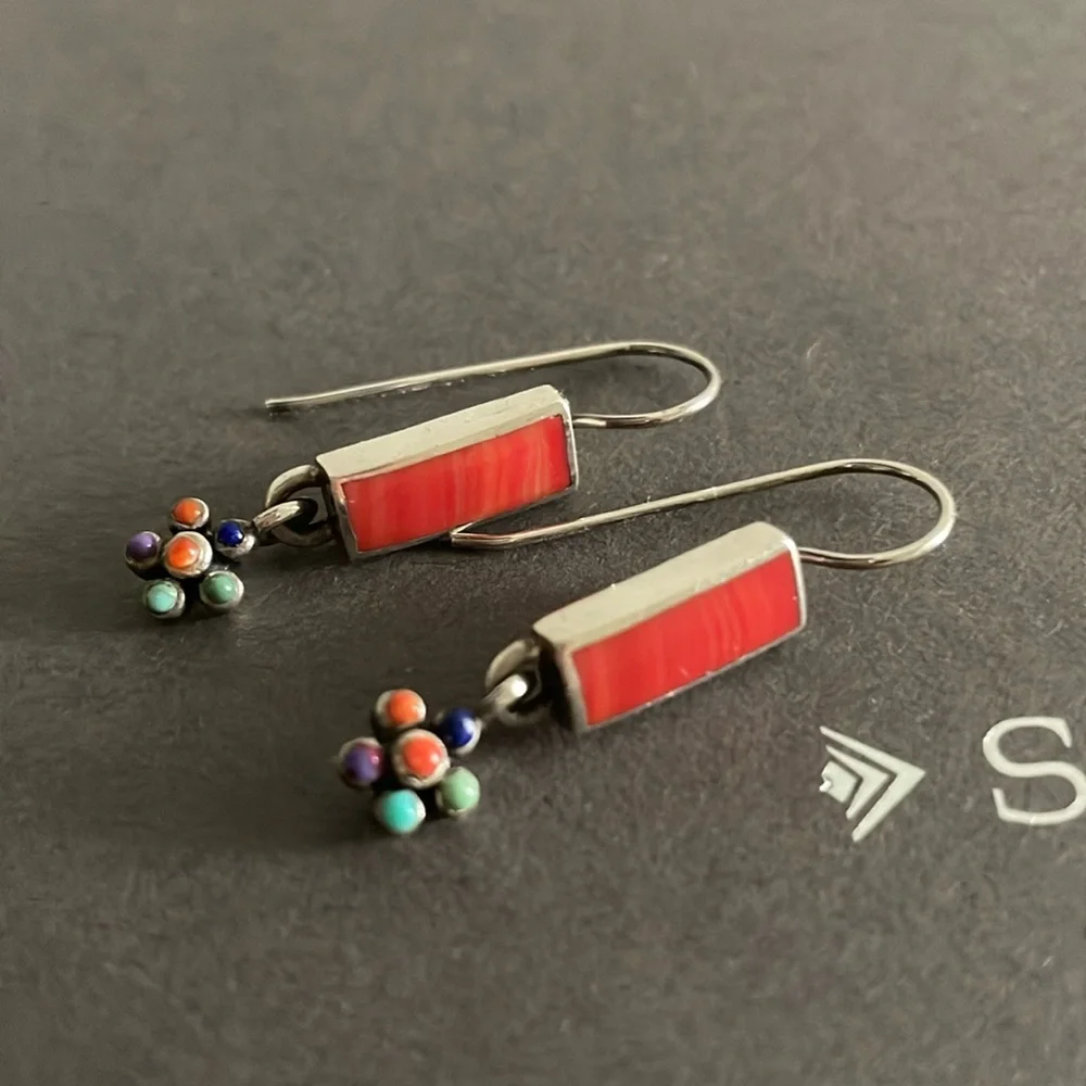 Vintage HTF Silpada Sterling Silver Earrings W1259